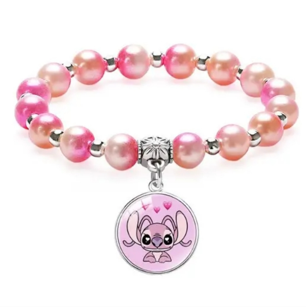 DISNEY Lilo & Stitch 🌺 | Angel Resin Beaded Bracelet 🌺